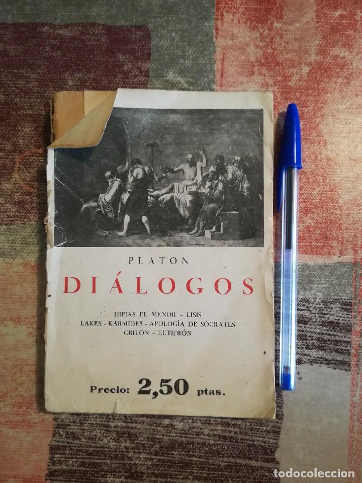 Libros de segunda mano: Di&aacute;logos - Plat&oacute;n - 1934 - Foto 1