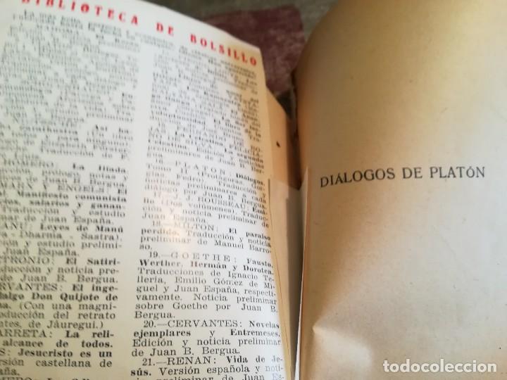 Libros de segunda mano: Di&aacute;logos - Plat&oacute;n - 1934 - Foto 3