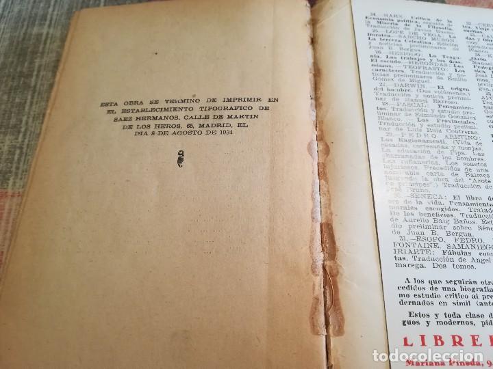 Libros de segunda mano: Di&aacute;logos - Plat&oacute;n - 1934 - Foto 6