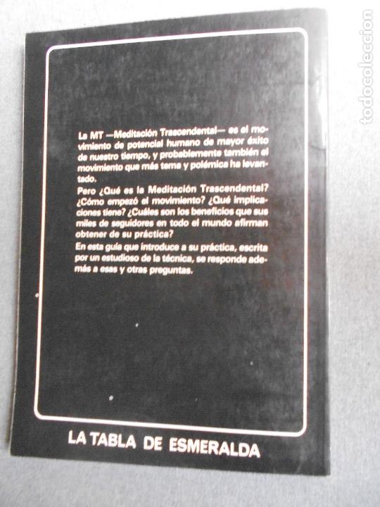 Libros de segunda mano: MEDITACION TRASCENDENTAL - Foto 3