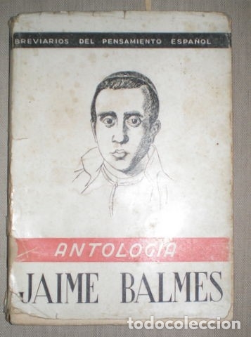 Libros de segunda mano: BALMES, Jaime: ANTOLOGIA. - Foto 1