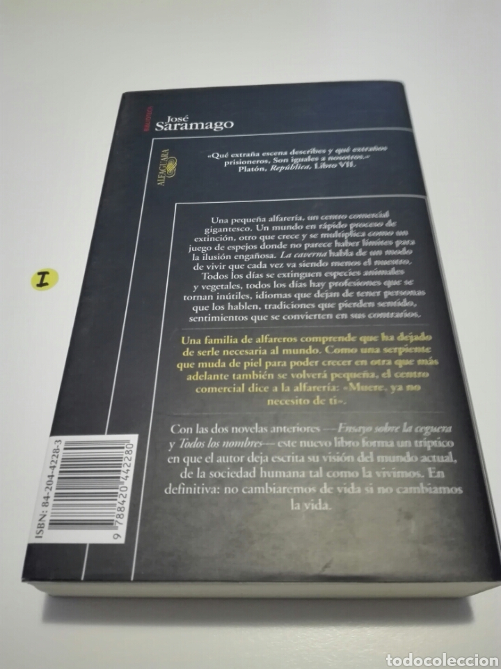 Libros de segunda mano: LA CAVERNA. JOS&Eacute; SARAMAGO. - Foto 2