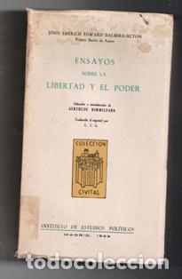 Libros de segunda mano: Ensayos sobre la libertad y el poder, John Emerich Edward Dalberg Anton - Foto 1