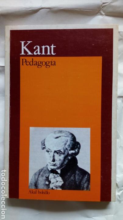 Libros de segunda mano: Pedagog&iacute;a. Innmanuel Kant. - Foto 1