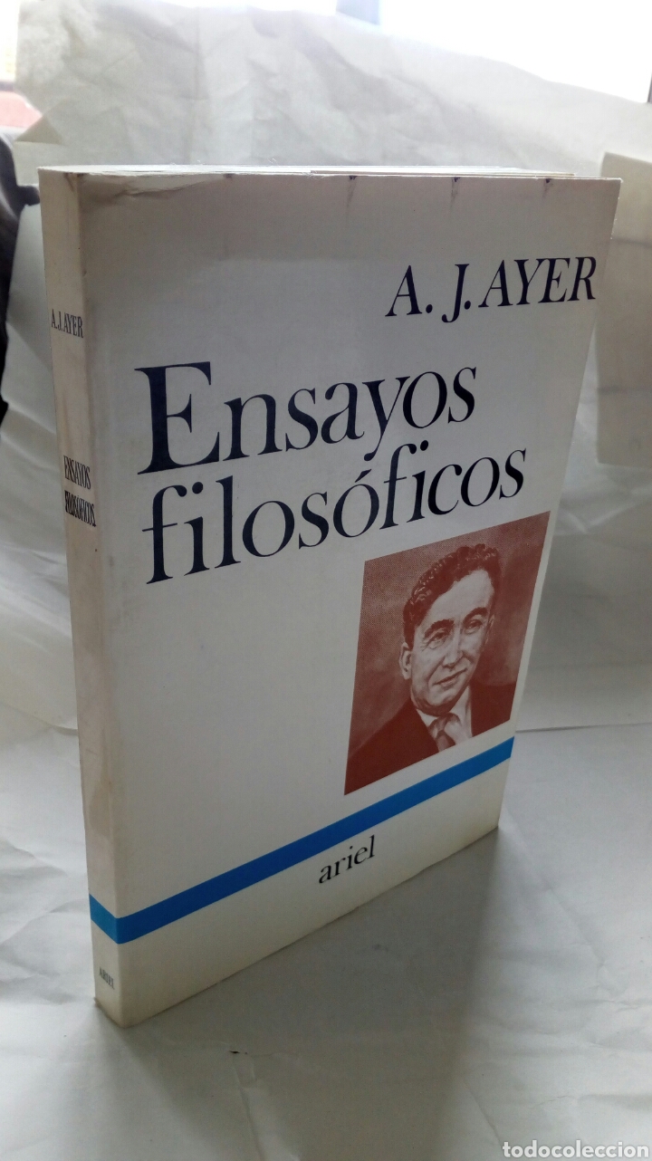 Libros de segunda mano: Ensayos filos&oacute;ficos. A. J. Ayer. - Foto 3
