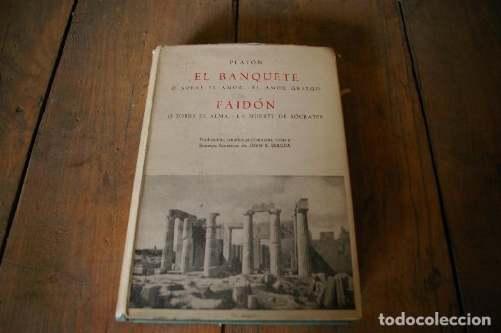 Libros de segunda mano: El banquete - plat&oacute;n 1952 - Foto 1