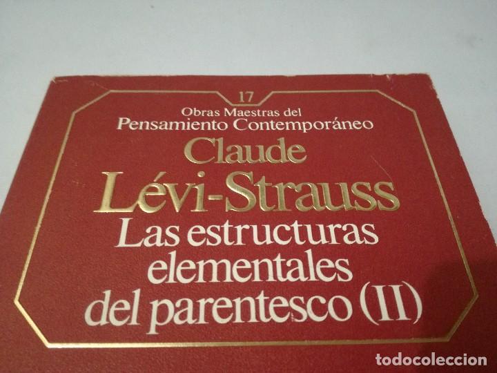 Las estructuras elementales del parentesco ii-c - Vendido en Venta