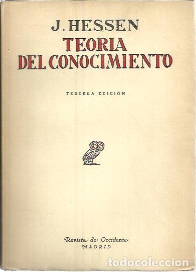 Libros de segunda mano: TEORIA DEL CONOCIMIENTO. - HESSEN, J. - Foto 1