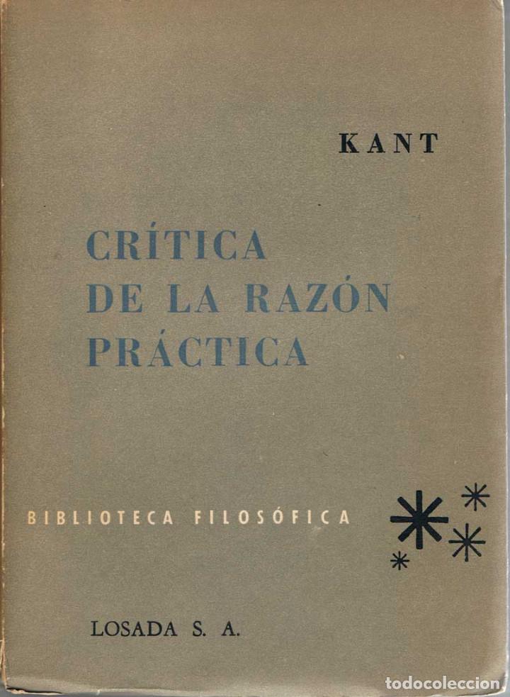 Libros de segunda mano: Cr&iacute;tica de la raz&oacute;n pr&aacute;ctica - Kant - Foto 1