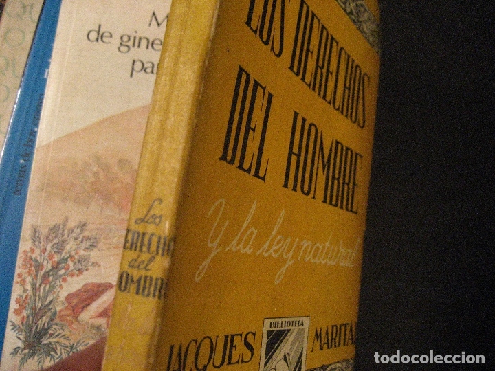 Libros de segunda mano: LOS DERECHOS DEL HOMBRE JACQUES MARITAIN - Foto 2