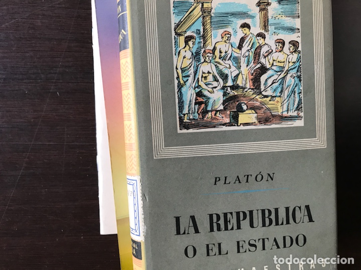Libros de segunda mano: La Rep&uacute;blica o el estado. Plat&oacute;n - Foto 1