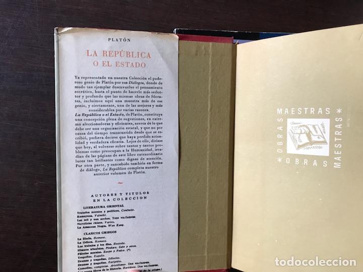Libros de segunda mano: La Rep&uacute;blica o el estado. Plat&oacute;n - Foto 2