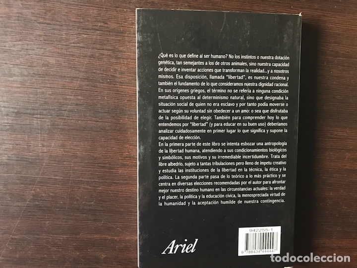 Libros de segunda mano: El valor de elegir. Fernando Savater - Foto 2