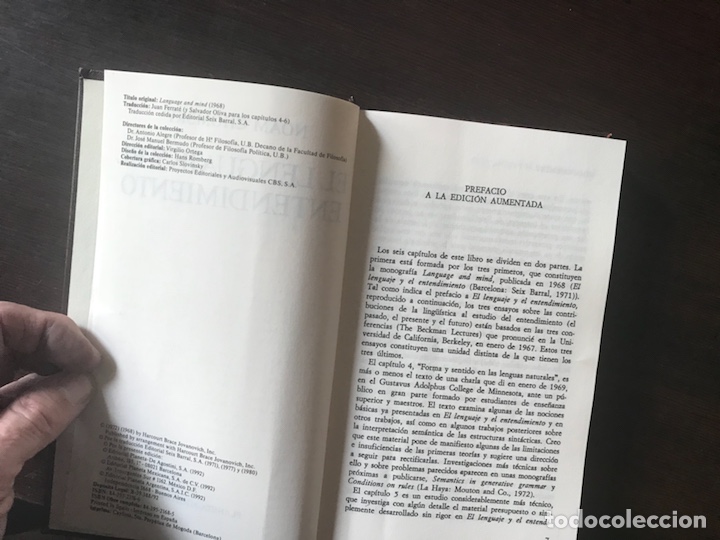 Libros de segunda mano: El lenguaje y el entendimiento. Norman Chomsky - Foto 2