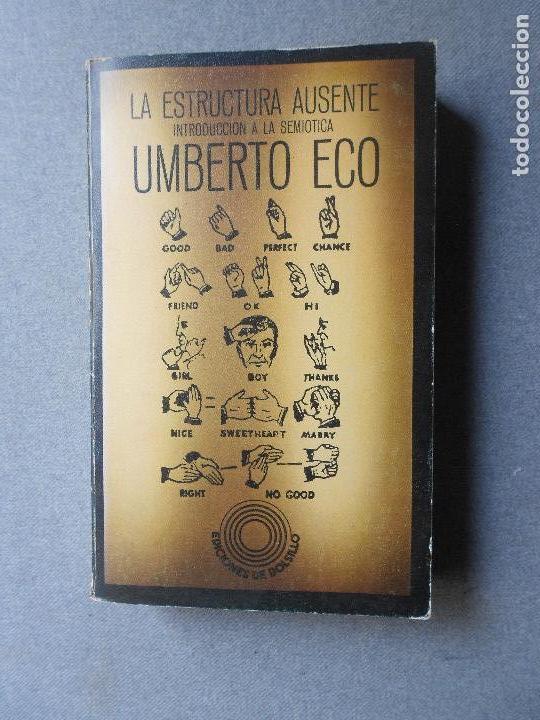 Libros de segunda mano: LA ESTRUCTURA AUSENTE - Foto 1