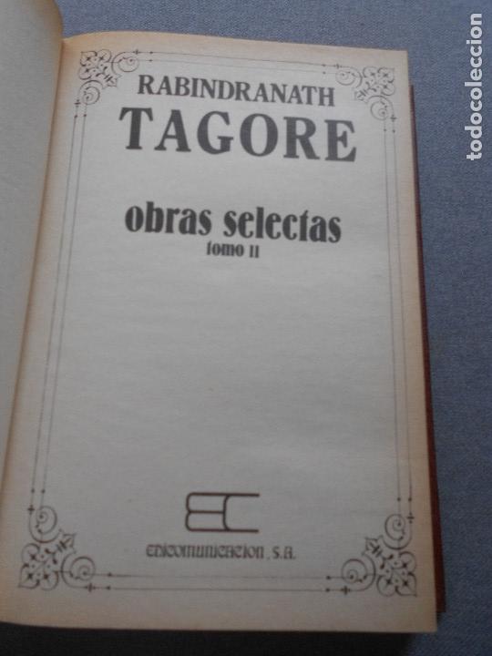 Libros de segunda mano: TAGORE. OBRAS SELECTAS. CUATRO TOMOS. - Foto 6