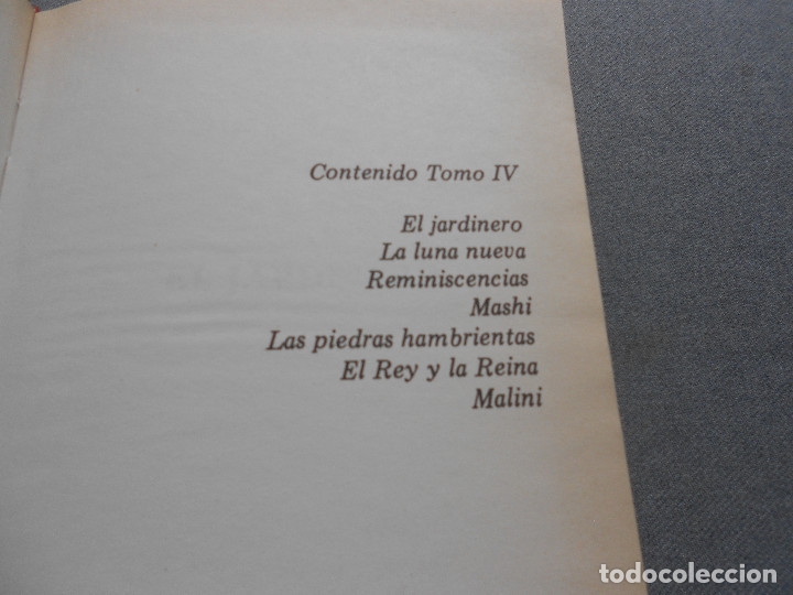 Libros de segunda mano: TAGORE. OBRAS SELECTAS. CUATRO TOMOS. - Foto 13