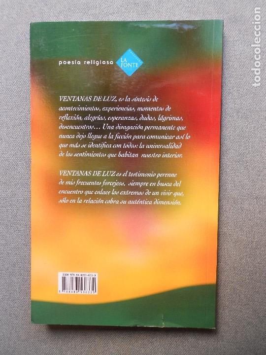 Libros de segunda mano: VENTANAS DE LUZ - Foto 4