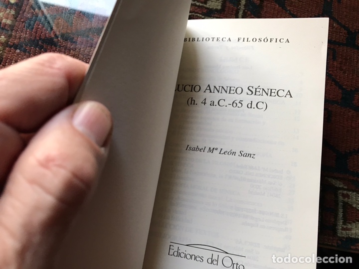 Libros de segunda mano: S&eacute;neca. Isabel Mar&iacute;a Le&oacute;n - Foto 3