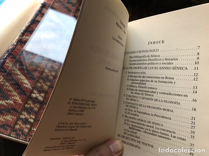 Libros de segunda mano: S&eacute;neca. Isabel Mar&iacute;a Le&oacute;n - Foto 4