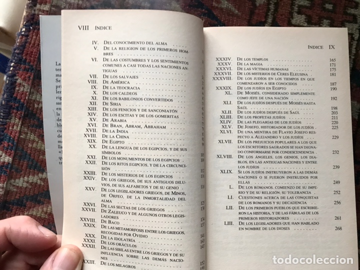 Libros de segunda mano: Filosof&iacute;a de la historia. Voltaire - Foto 5