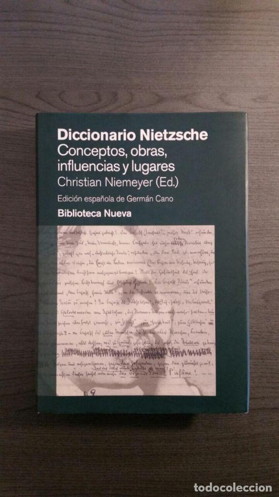 Libros de segunda mano: DICCIONARIO NIETZSCHE - Foto 1