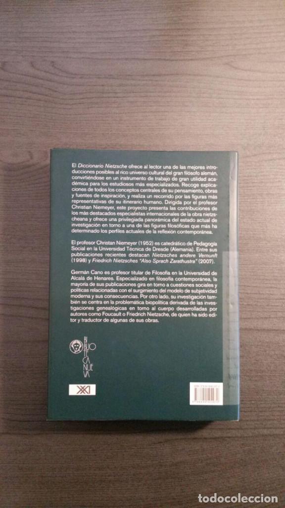 Libros de segunda mano: DICCIONARIO NIETZSCHE - Foto 4
