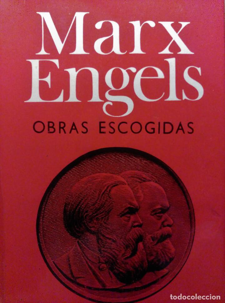 Marx Engels Obras Escogidas, Progreso, 1977 - Vendido En Venta Directa ...