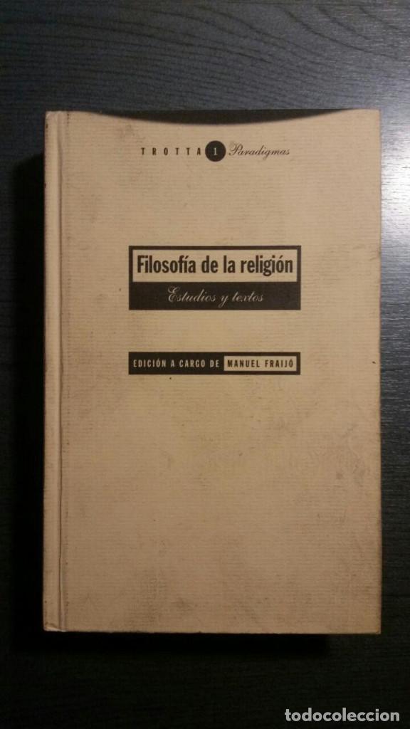 Libros de segunda mano: FILOSOF&Iacute;A DE LA RELIGI&Oacute;N - Foto 1