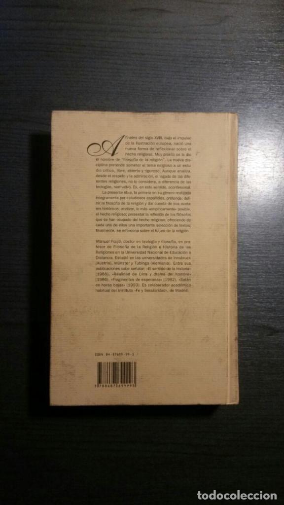 Libros de segunda mano: FILOSOF&Iacute;A DE LA RELIGI&Oacute;N - Foto 4