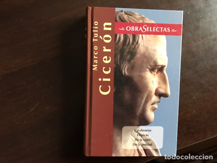 Libros de segunda mano: Marco Tulio Cicer&oacute;n. Obras selectas. Edimat - Foto 1