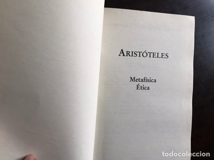 Libros de segunda mano: Arist&oacute;teles. Obras selectas. - Foto 2