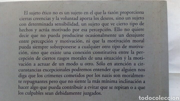 Libros de segunda mano: Un lugar para la moral. Josep E. Corb&iacute;. - Foto 3
