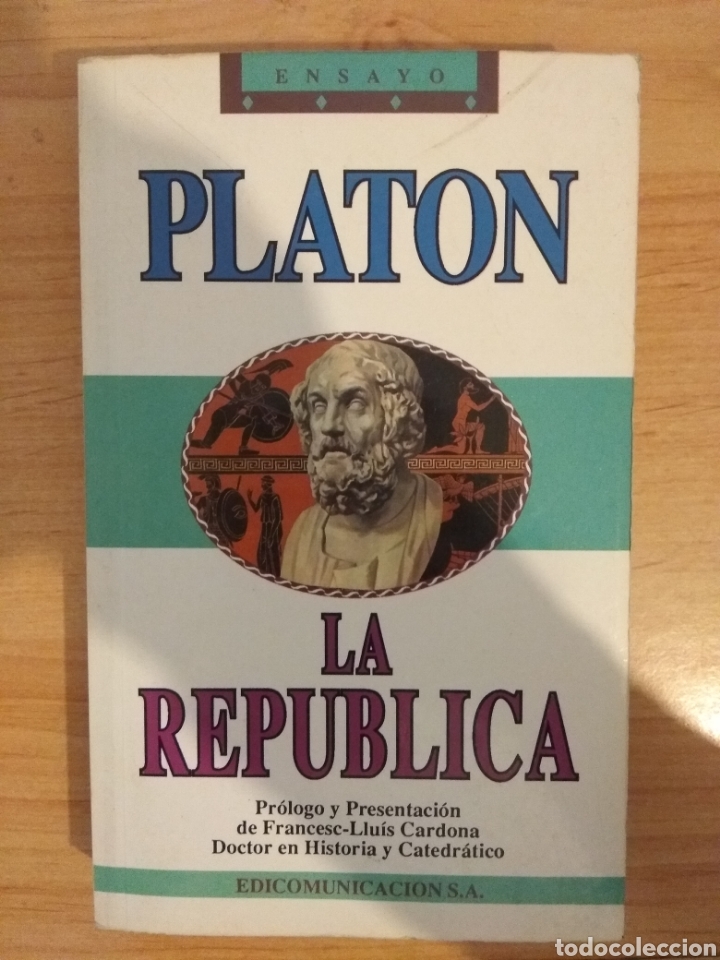 Libros de segunda mano: La republica. Plat&oacute;n. Edicomunicaci&oacute;n - Foto 1
