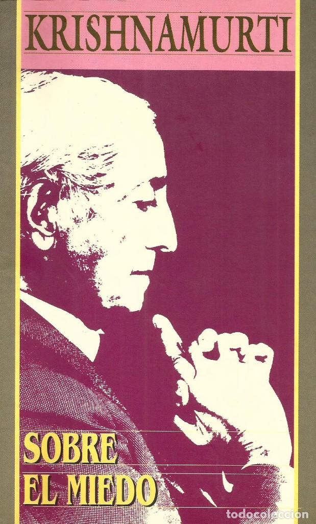 Libros de segunda mano: Sobre el miedo. J. Krishnamurti - Foto 1