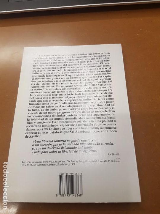 Libros de segunda mano: POEMAS DE SRI AUROBINDO, EDICI&Oacute;N BILING&Uuml;E. - Foto 2