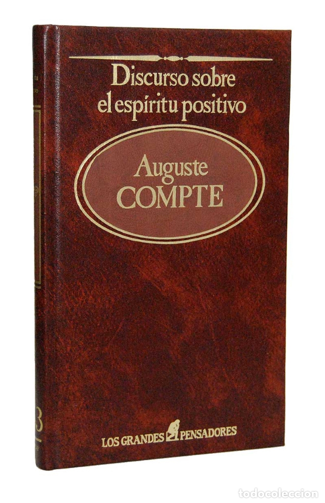 Libros de segunda mano: Discurso sobre el esp&iacute;ritu positivo - Auguste Compte. Sarpe - Foto 1