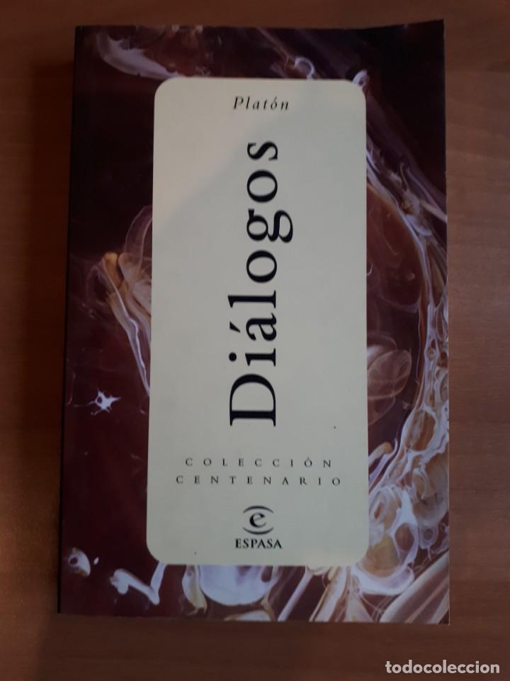 Libros de segunda mano: DI&Aacute;LOGOS . PLAT&Oacute;N . COLECCI&Oacute;N CENTENARIO. ESPASA - Foto 1