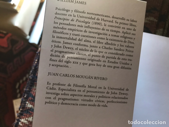 Libros de segunda mano: William James. Pragmatismo. Como nuevo - Foto 3