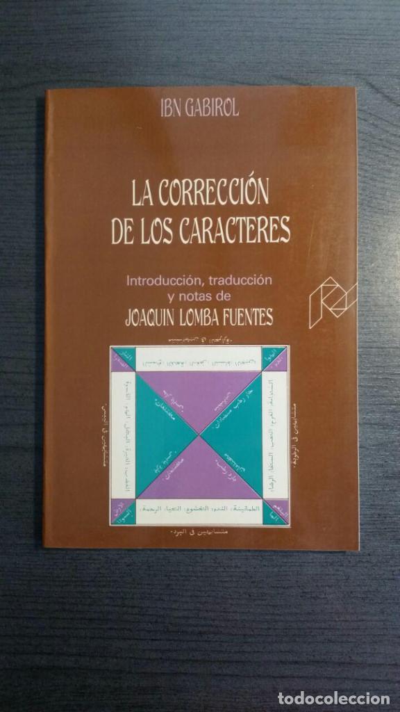 Libros de segunda mano: La correcci&oacute;n de los caracteres