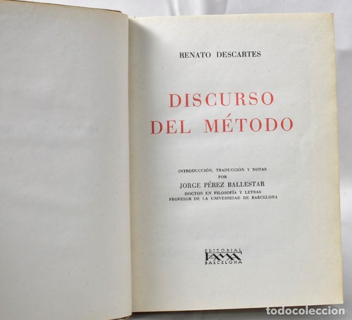 Libros de segunda mano: Discurso del m&eacute;todo. Descartes, Renato - Foto 2