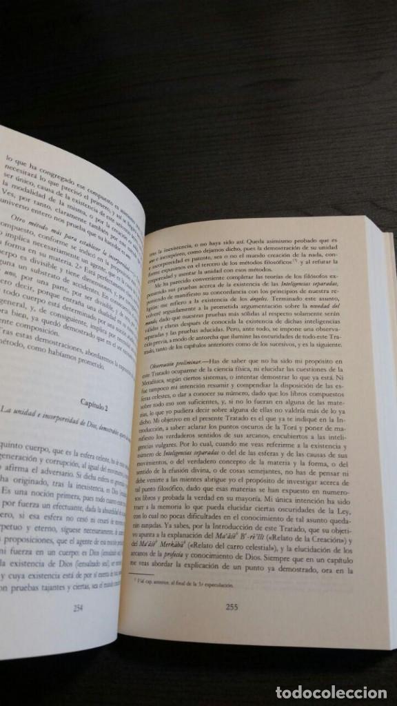 Libros de segunda mano: GU&Iacute;A DE PERPLEJOS - MAIM&Oacute;NIDES - EDITORA NACIONAL - Foto 7