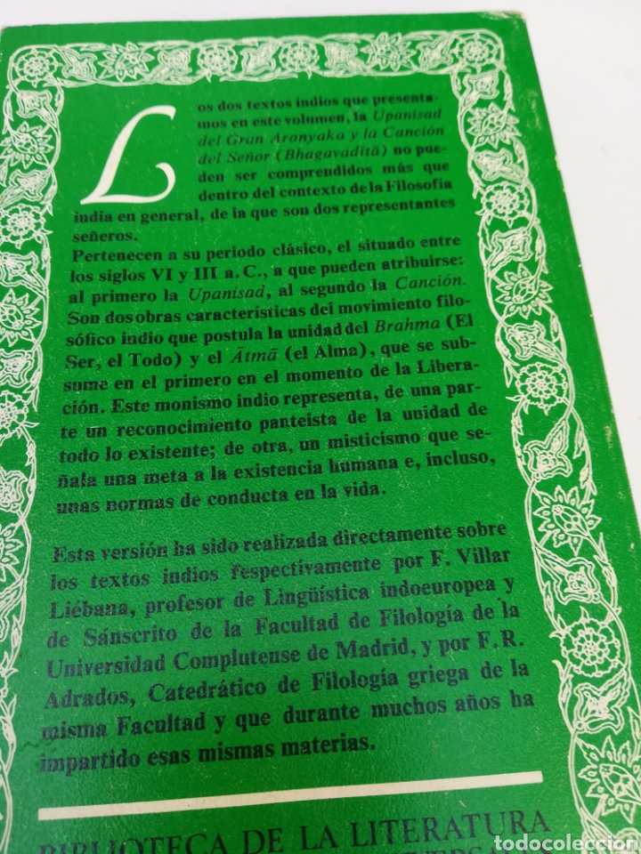 Libros de segunda mano: Atma y brahma An&oacute;nimo Editora Nacional U 23 - Foto 2