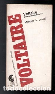 Libros de segunda mano: Voltaire, Marcelo N. Abadi