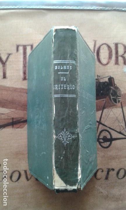 Libros de segunda mano: EL CRITERIO. BALMES - Foto 2