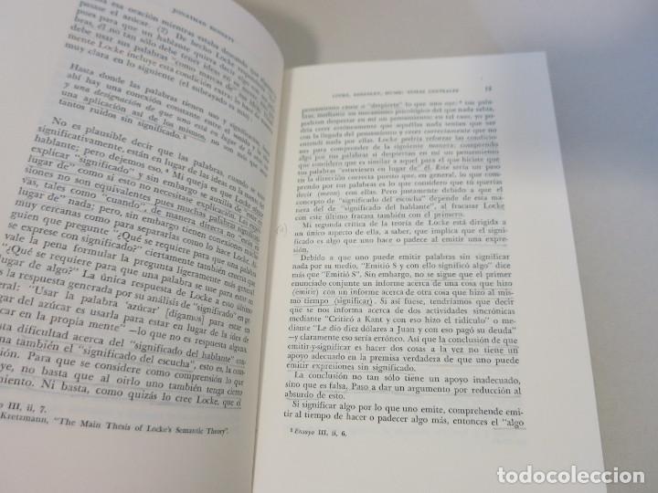 Libros de segunda mano: LOCKE BERKELEY HUME TEMAS CENTRALES JONATHAN BENNETT - Foto 3