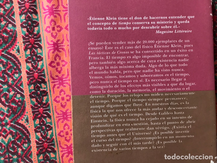 Libros de segunda mano: Las t&aacute;cticas de Cronos. Etierno Klein. Siruela - Foto 2