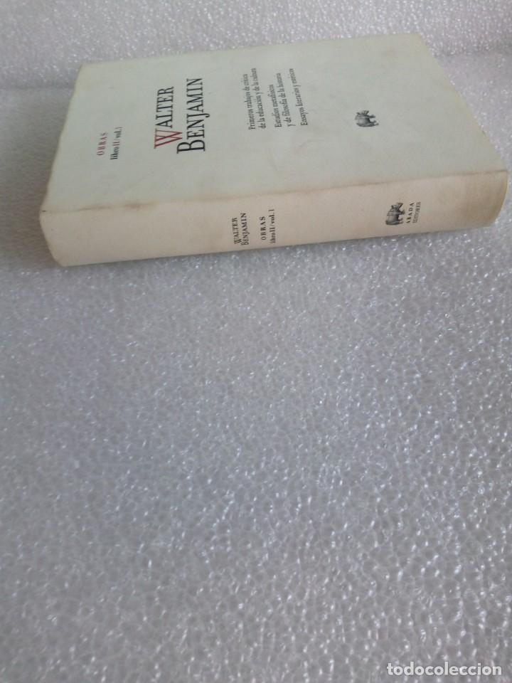 Libros de segunda mano: OBRAS: LIBRO II / VOL 1: WALTER BENJAMIN, ABADA EDITORES. - Foto 3