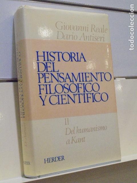 Historia Del Pensamiento Filosofico Y Cientific - Vendido En Venta ...