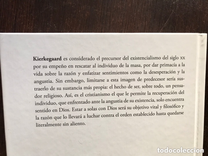 Libros de segunda mano: Kierkegaard. Aprender a pensar. RBA - Foto 2